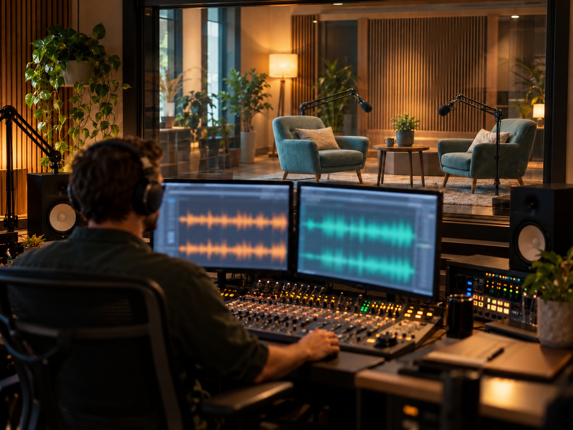 Studio control room
